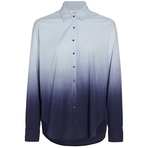 NWT XiRENA Beau Ombré Shirt in Dawn Bleu - Picture 7 of 16